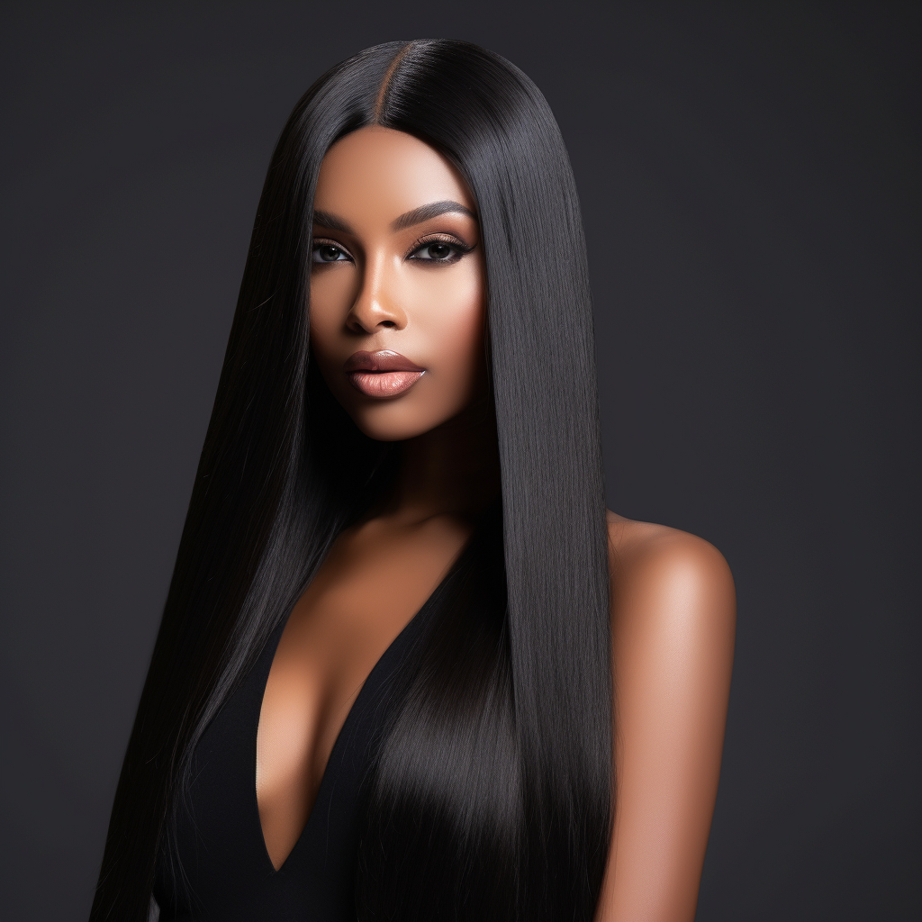 Straight-5x5 Invisible HD Lace Closure Wig