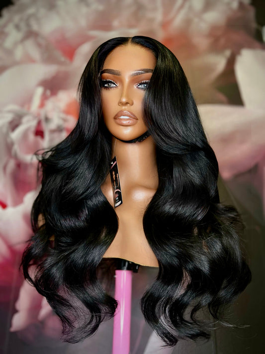 Natural Wave-5x5 Invisible HD Lace Closure Wig