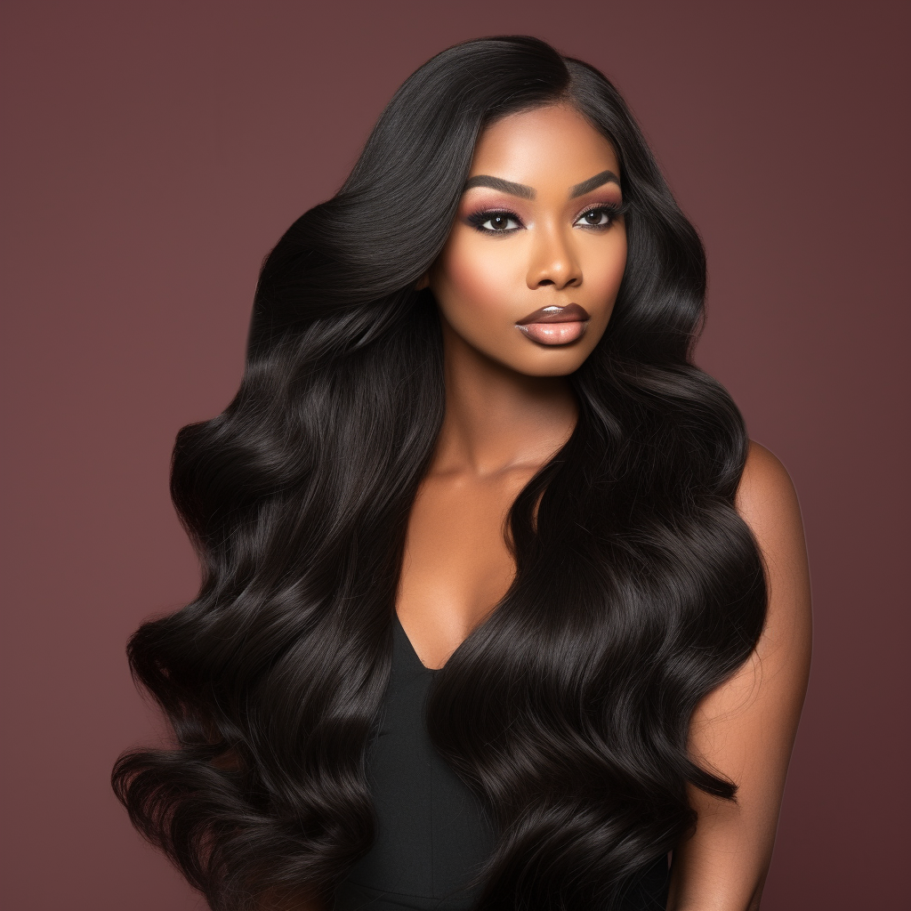 Natural Wave-5x5 Invisible HD Lace Closure Wig